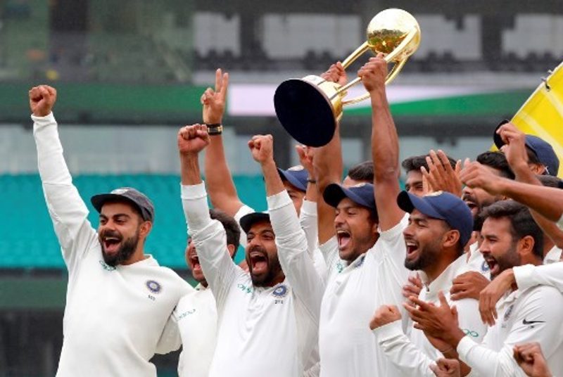 India win first-ever Test series in Australia
