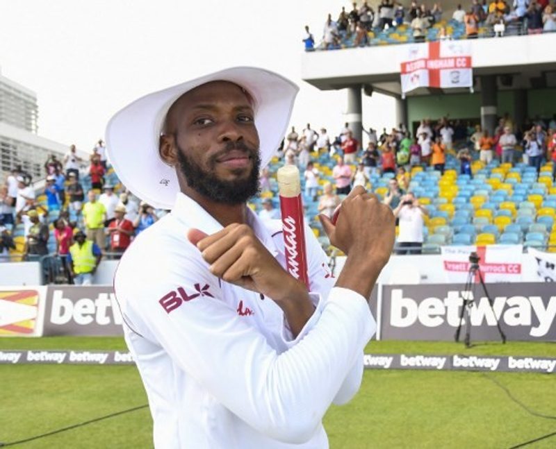 Eight-wicket Chase stars as Windies humiliate England by 381 runs