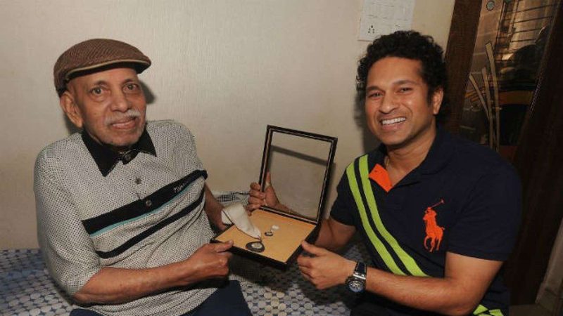 Cricket in heaven’: Tendulkar honours boyhood coach