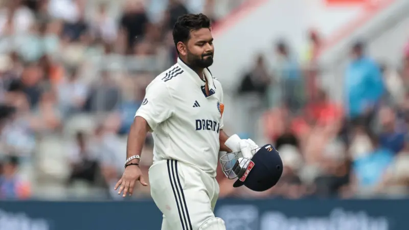 Injured Rishabh Pant hits gritty 54, breaks wicketkeeper record in England series