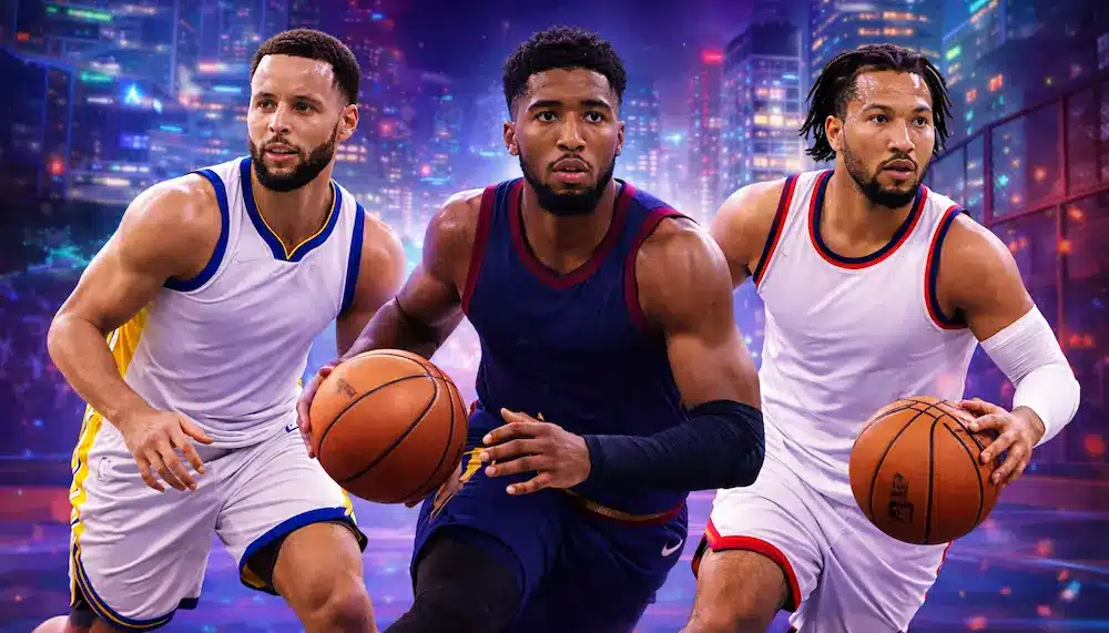 Curry, Mitchell and Brunson spotlighted in NBA The Run video game hype
